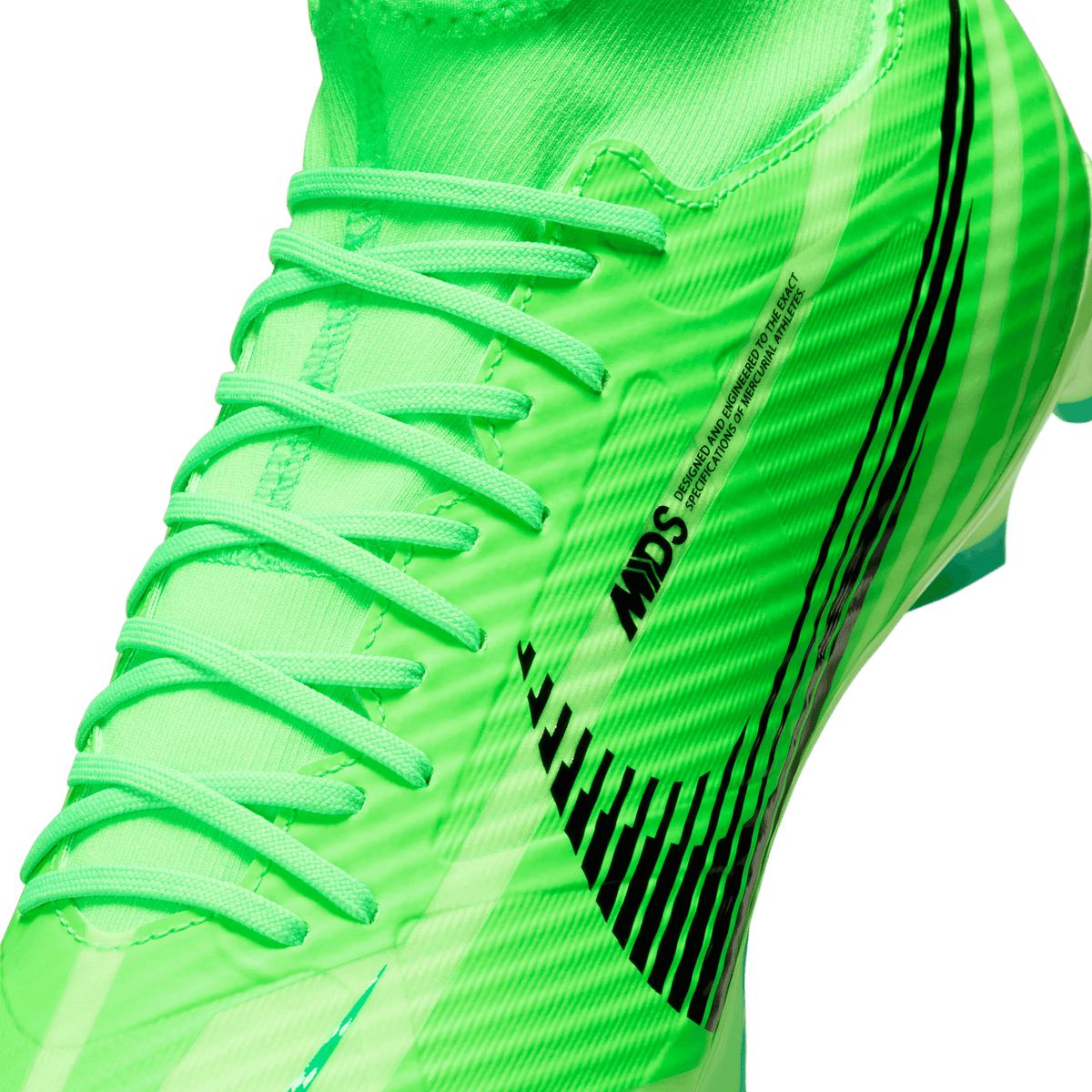 Nike Youth CR7 Superfly 9 Academy FG-Green Strike/Black/Stadium Green product image 5, provided for visual reference and