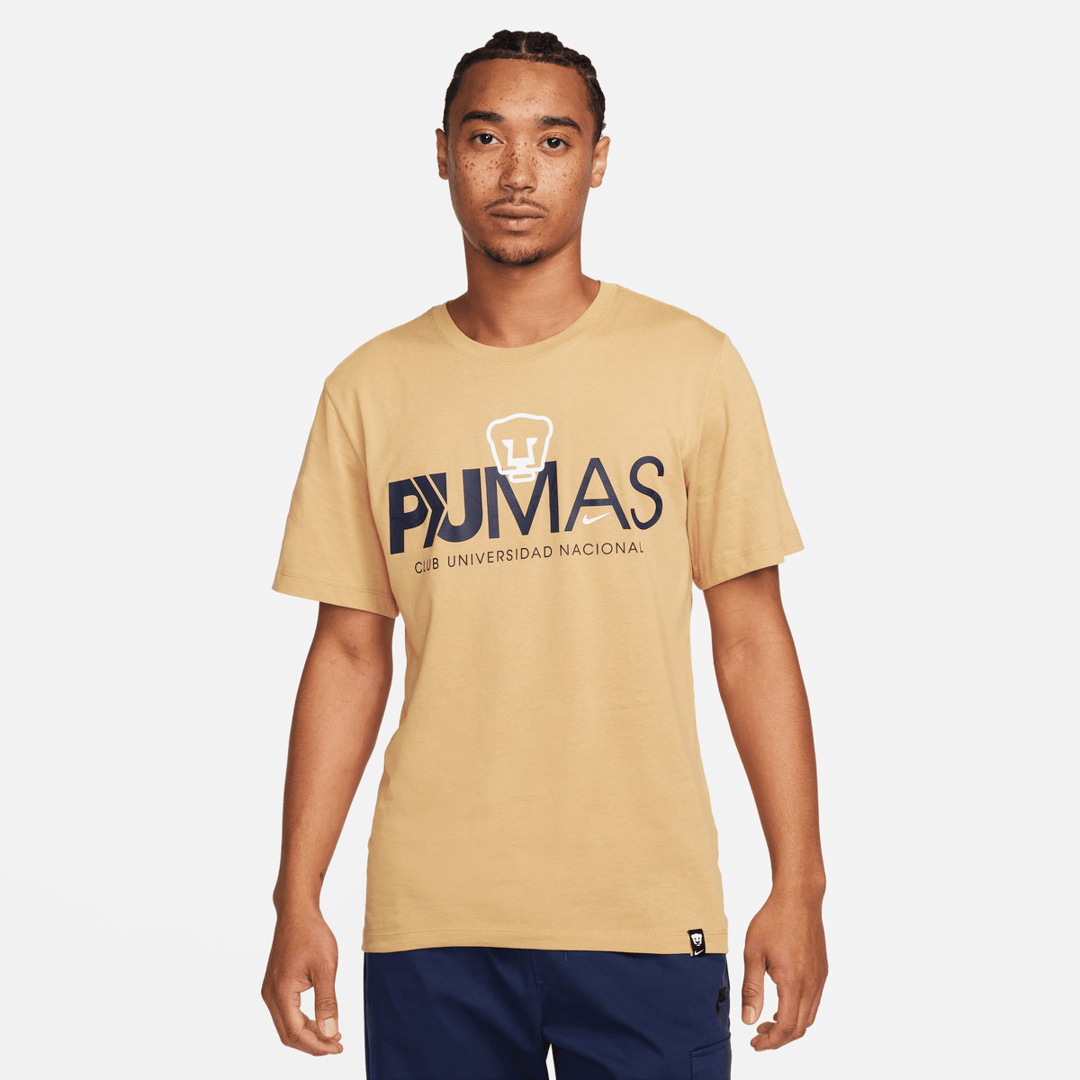 Nike Pumas UNAM Mercurial Soccer T-Shirt product image 4, provided for visual reference and product detail review
