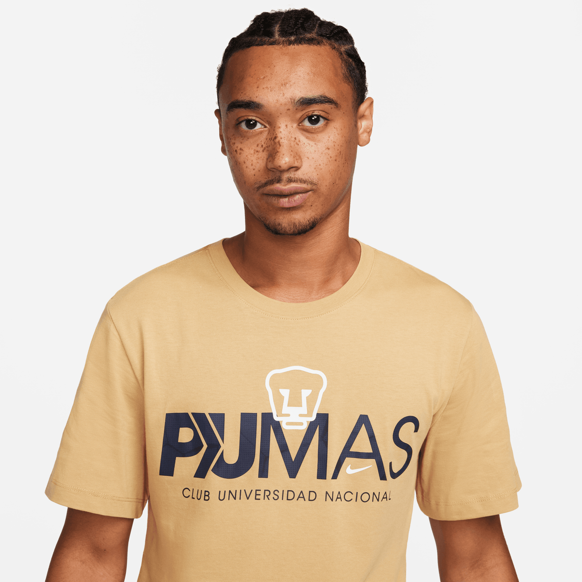Nike Pumas UNAM Mercurial Soccer T-Shirt product image 3, provided for visual reference and product detail review