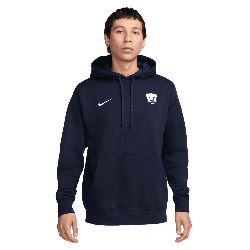 Nike Men Pumas UNAM Club Fleece Pullover Hoodie product image 1, provided for visual reference and product detail review