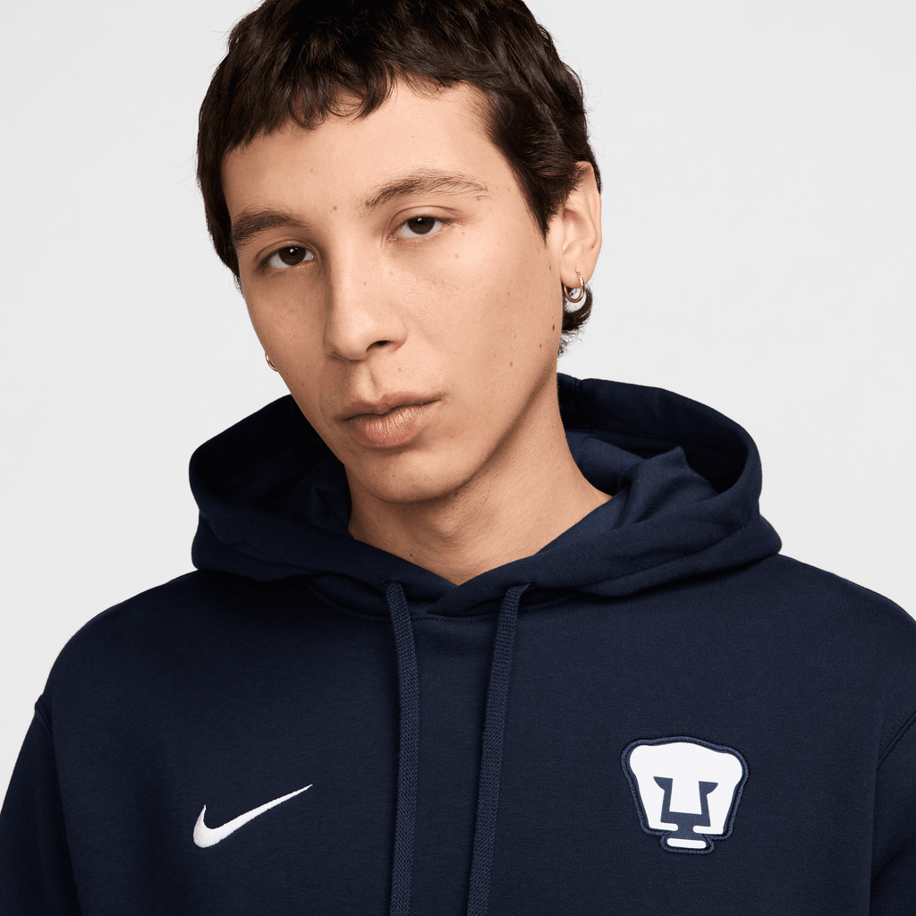 Nike Men Pumas UNAM Club Fleece Pullover Hoodie product image 4, provided for visual reference and product detail review