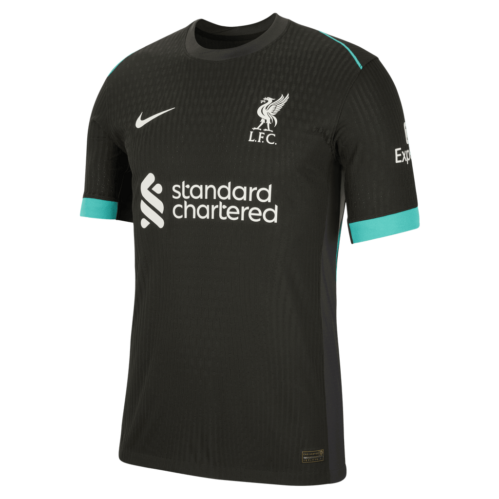 Nike Men Liverpool FC Match Authentic Away Dri-FIT ADV Soccer Jersey 24/25 product image 1, provided for visual reference