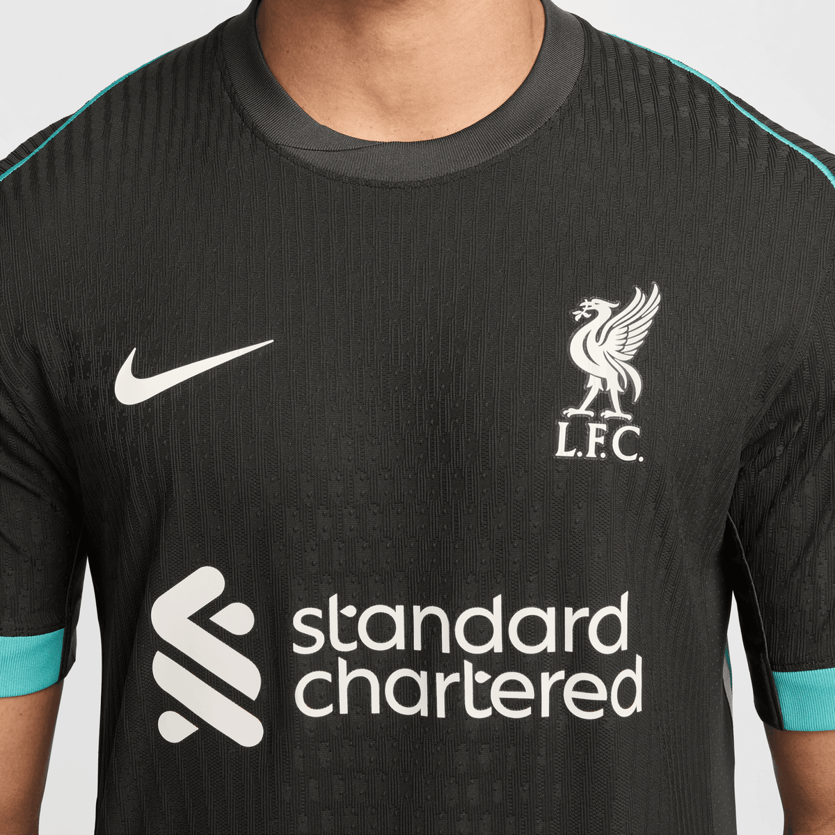 Nike Men Liverpool FC Match Authentic Away Dri-FIT ADV Soccer Jersey 24/25 product image 3, provided for visual reference