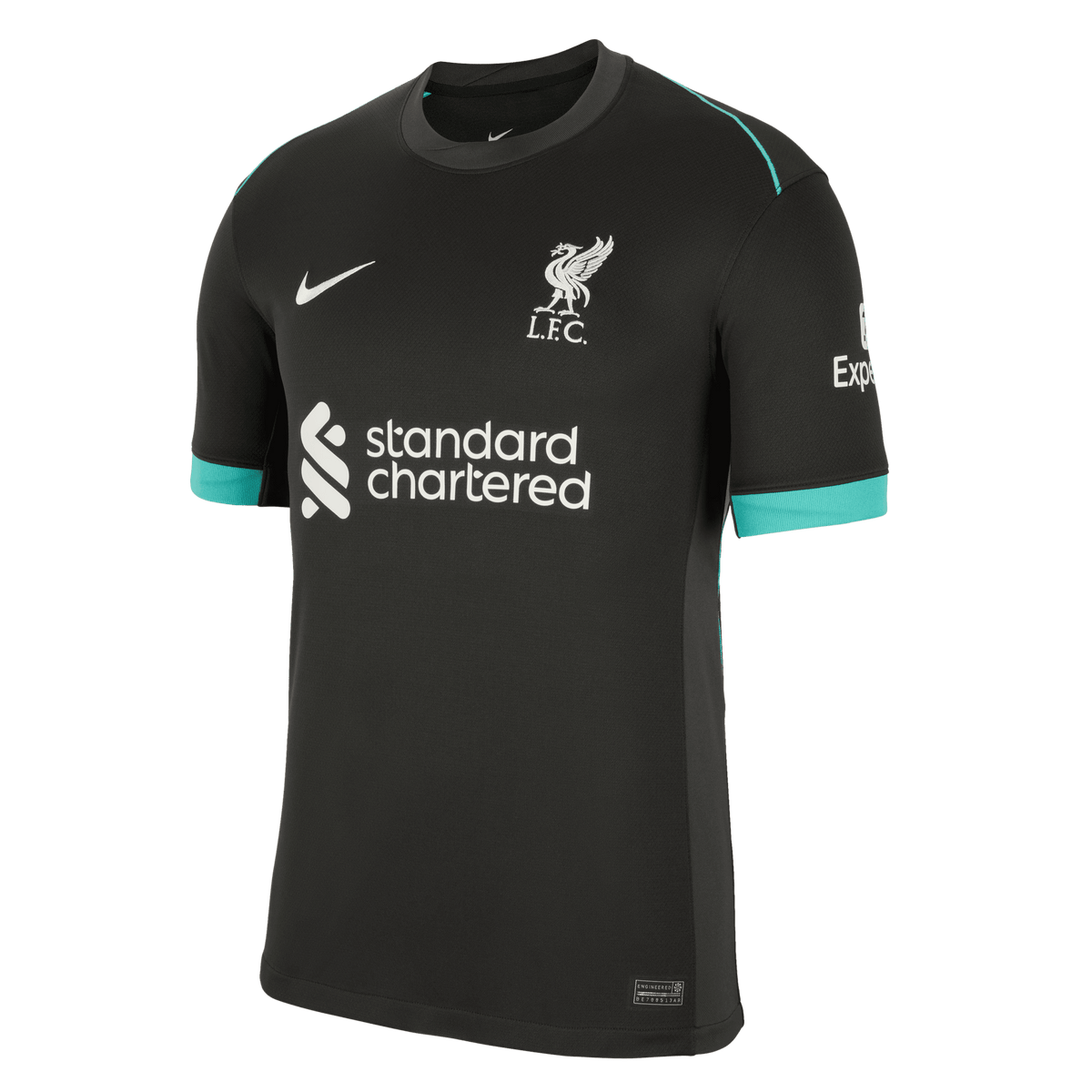 Nike Men Liverpool FC Away Stadium Dri-FIT Soccer Jersey 24/25 product image 1, provided for visual reference and product