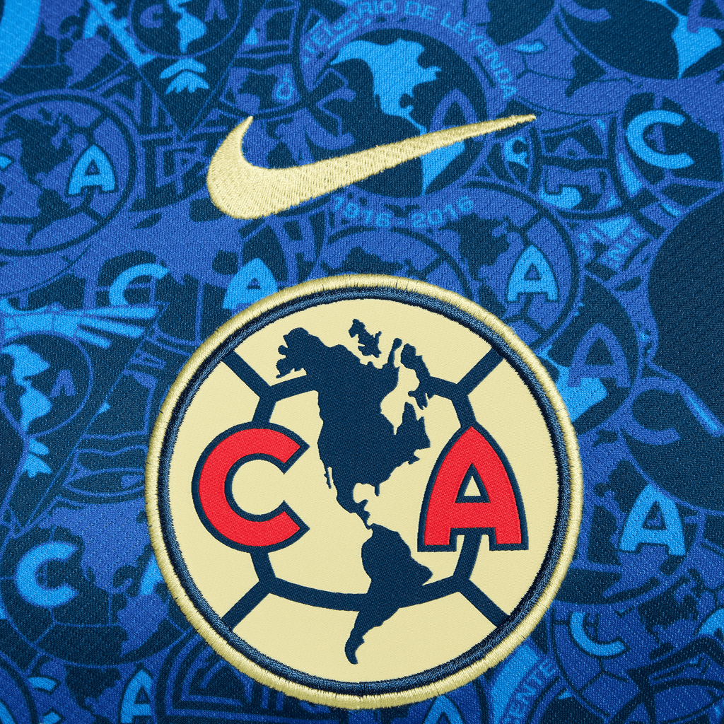 Nike Men Club América Stadium Away Dri-FIT Soccer Jersey 24/25 product image 3, provided for visual reference and product
