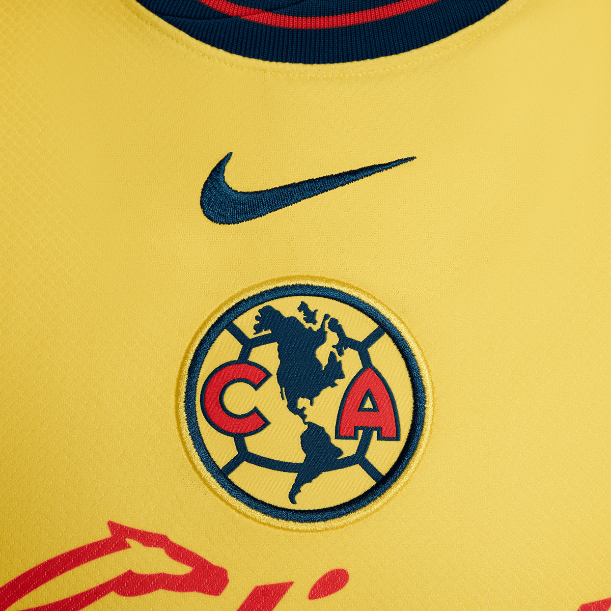 Nike Women Club América Stadium Home Soccer Jersey Dri-FIT 24/25 product image 3, provided for visual reference and product