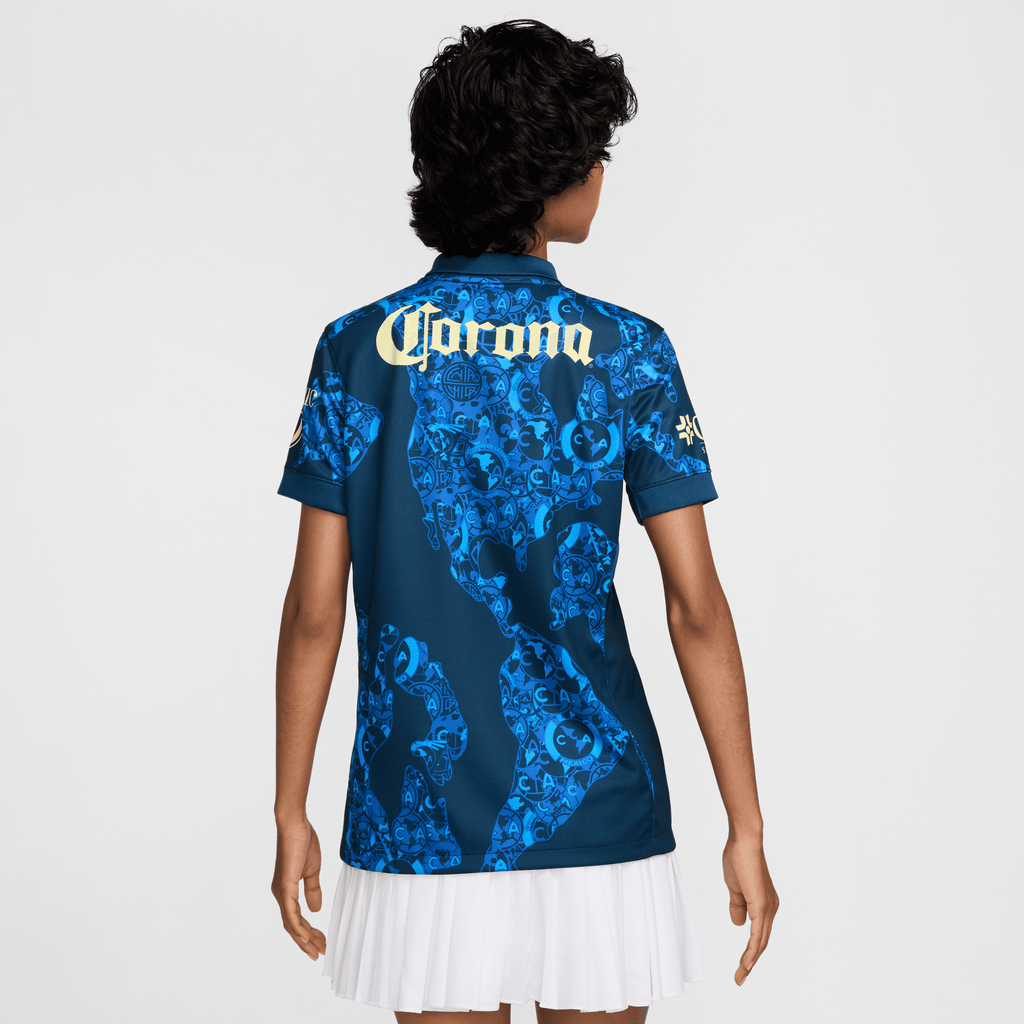 Nike Women Club América Stadium Away Soccer Jersey Dri-FIT 24/25 product image 3, provided for visual reference and product