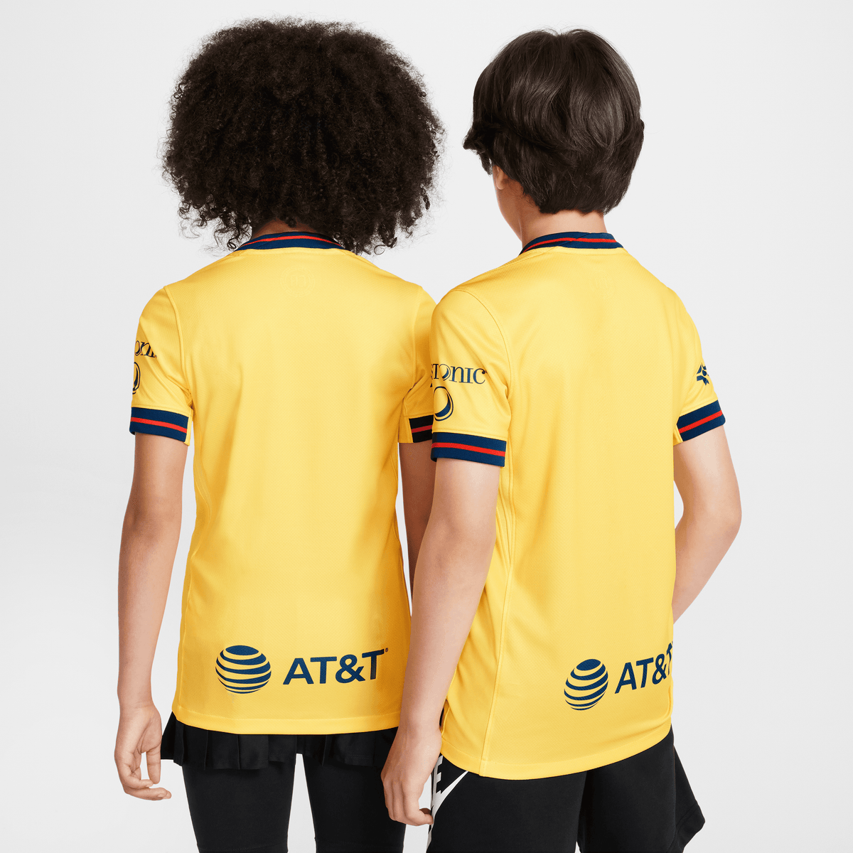 Nike Youth Club América Stadium Home Soccer Jersey 24/25 product image 2, provided for visual reference and product detail