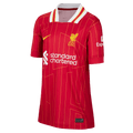 Nike Youth Liverpool FC Stadium Home Dri-FIT Soccer Jersey 24/25 product image 1, provided for visual reference and product