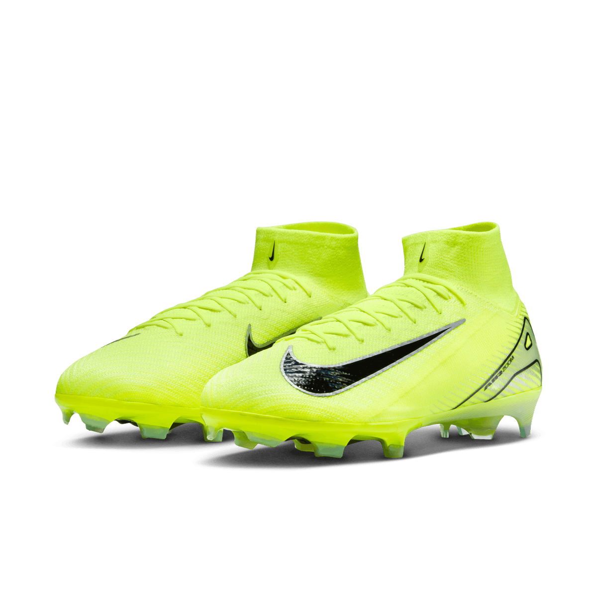 Nike Mercurial Superfly 10 Elite FG -Volt/Black product image 3, provided for visual reference and product detail review