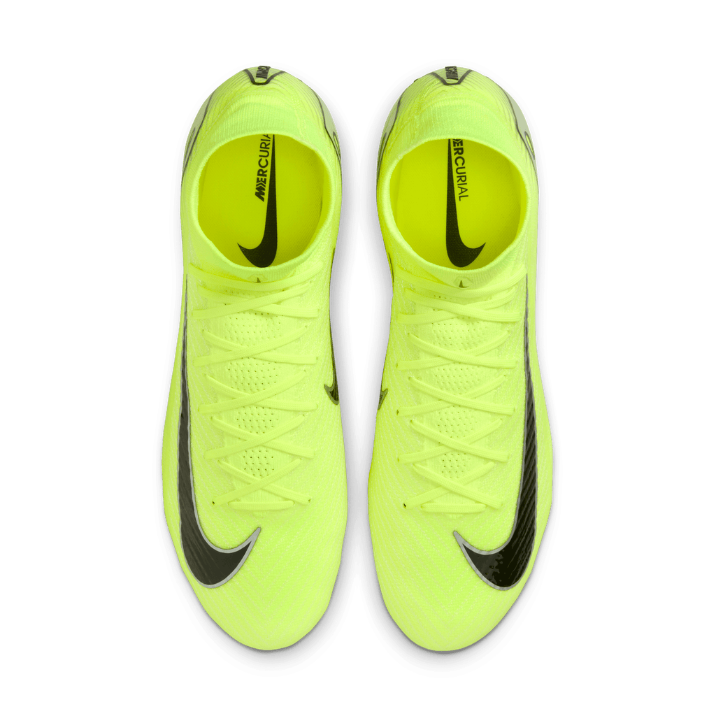 Nike Mercurial Superfly 10 Elite FG -Volt/Black product image 4, provided for visual reference and product detail review