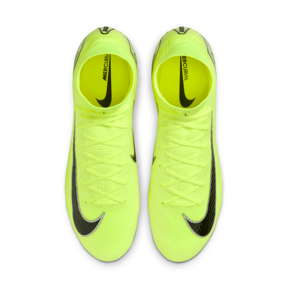 Nike Mercurial Superfly 10 Elite FG -Volt/Black product image 4, provided for visual reference and product detail review