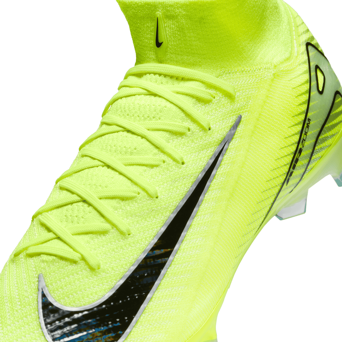 Nike Mercurial Superfly 10 Elite FG -Volt/Black product image 6, provided for visual reference and product detail review