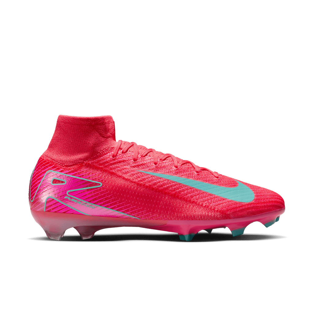 Nike Mercurial Superfly 10 Elite FG -Ember Glow/Aurora Green product image 1, provided for visual reference and product