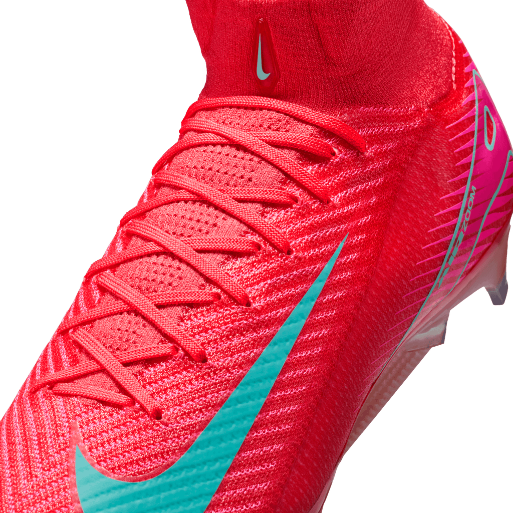 Nike Mercurial Superfly 10 Elite FG -Ember Glow/Aurora Green product image 6, provided for visual reference and product