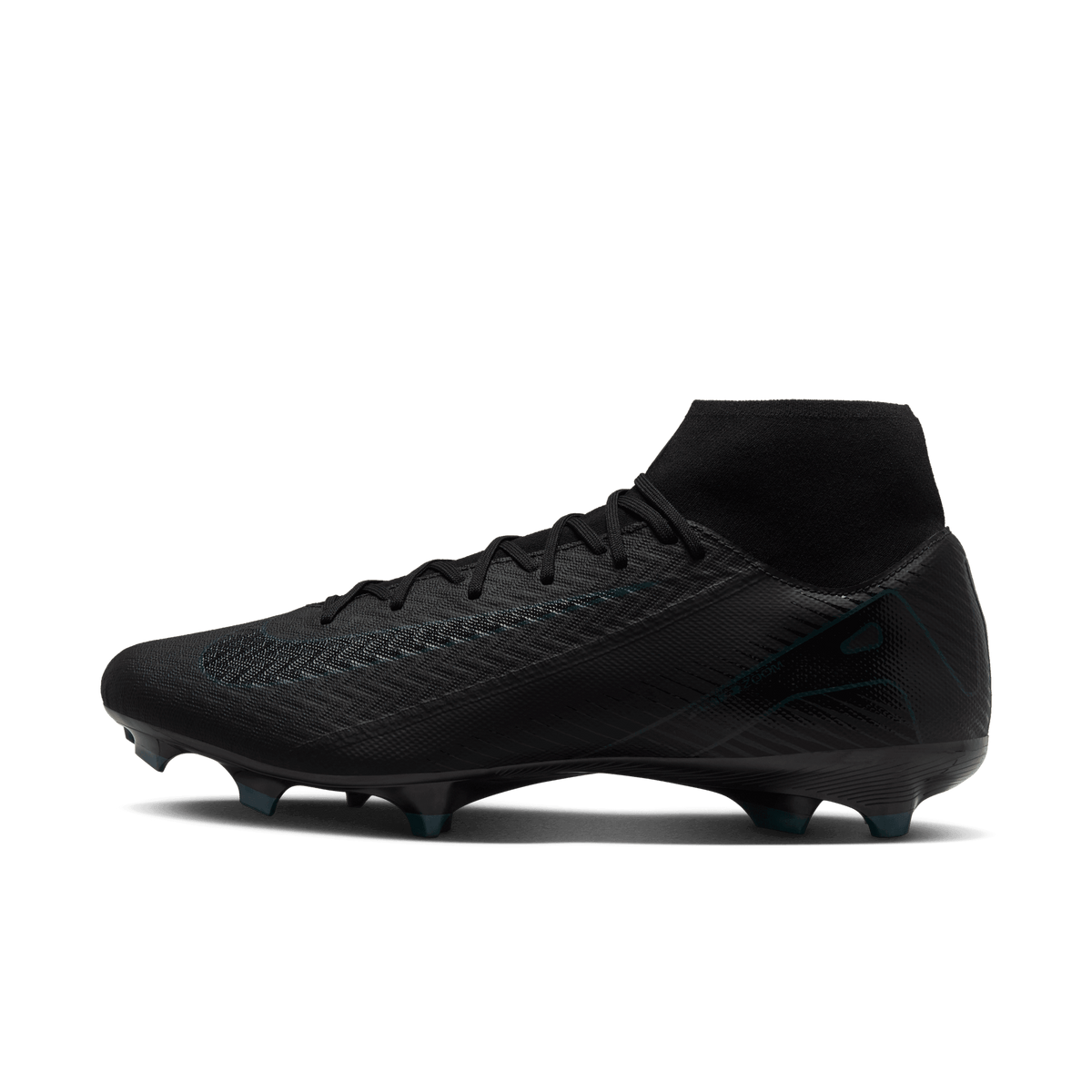 Nike Mercurial Superfly 10 Academy FG - Black/Black-Deep Jungle product image 2, provided for visual reference and product