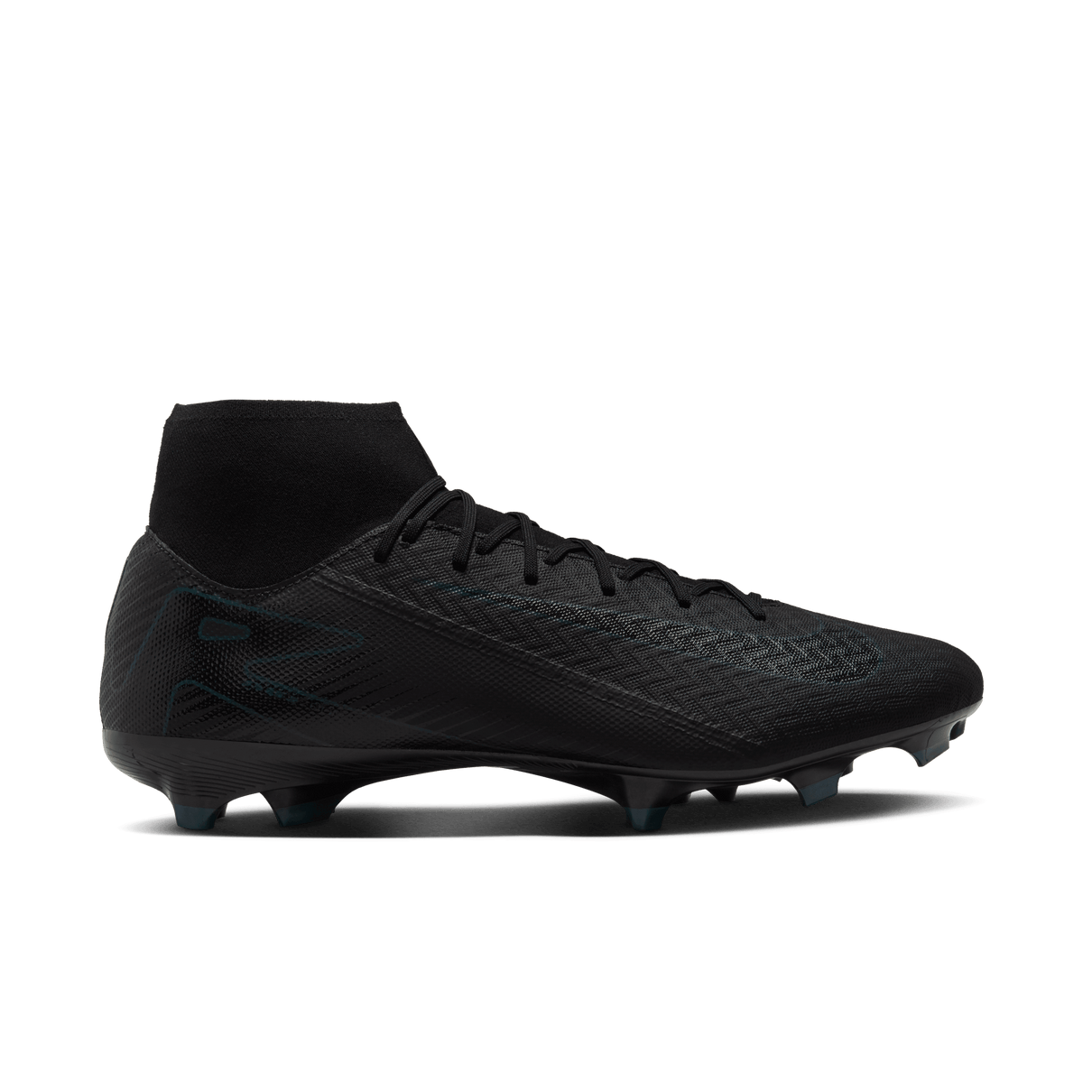 Nike Mercurial Superfly 10 Academy FG - Black/Black-Deep Jungle product image 1, provided for visual reference and product