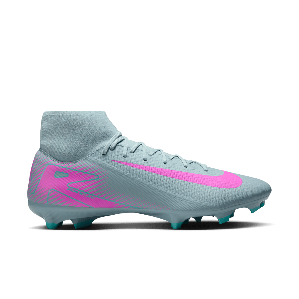 Nike Youth Mercurial Superfly 10 Academy FG-Ocean Cube/Pink Blast product image 1, provided for visual reference and product