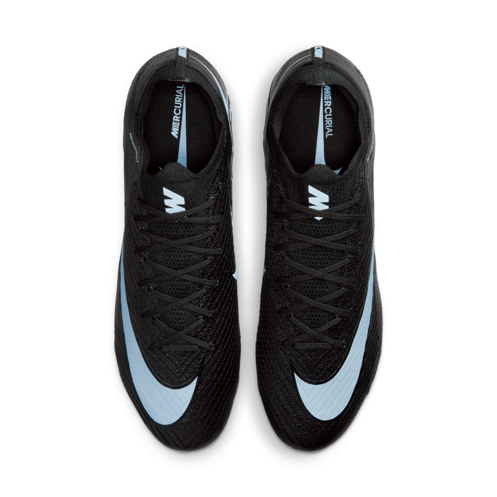 Nike Mercurial Vapor 16 Elite FG -Black/ice Blue product image 4, provided for visual reference and product detail review