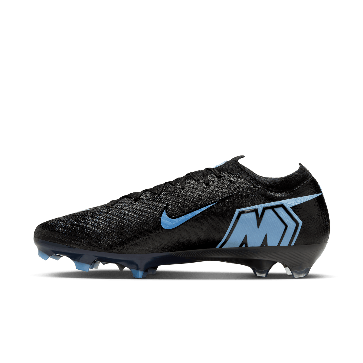 Nike Mercurial Vapor 16 Elite FG -Black/ice Blue product image 2, provided for visual reference and product detail review