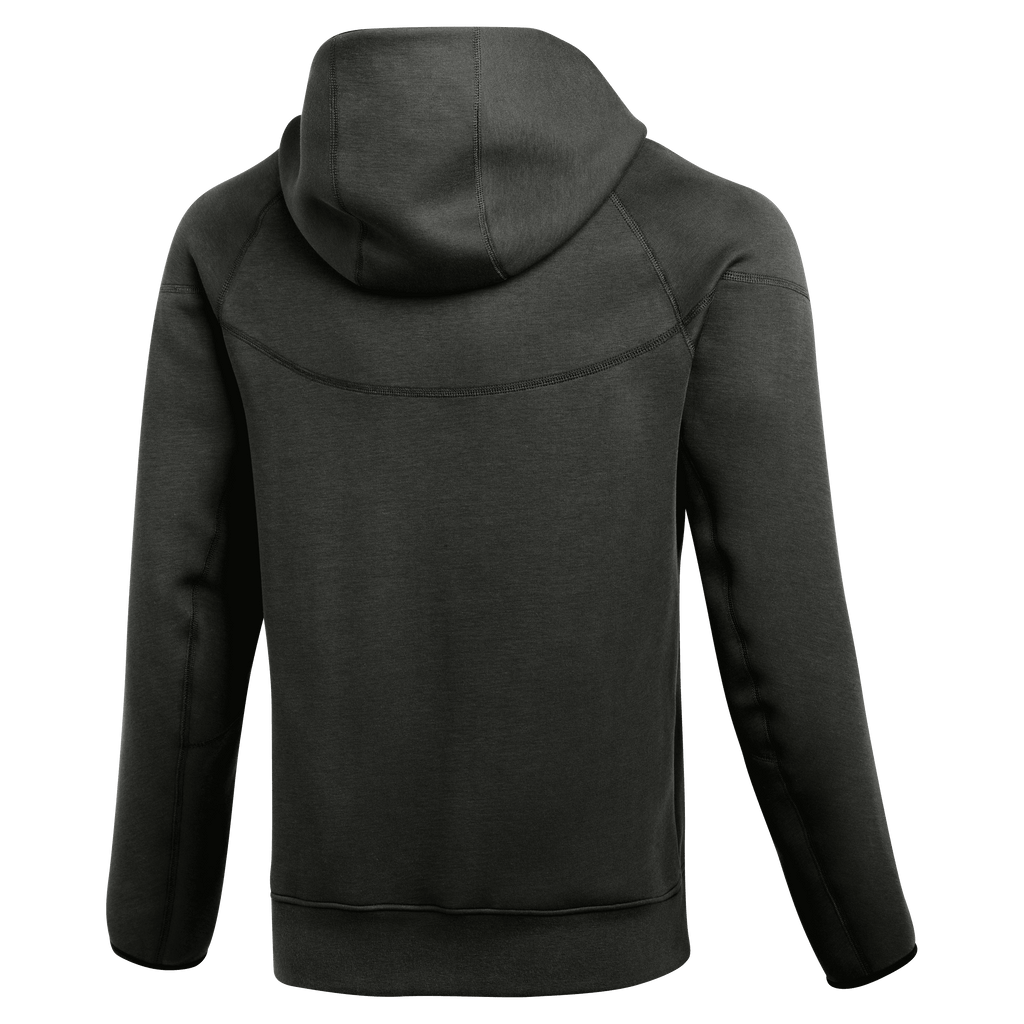 Nike Men Black Tech Fleece Full-Zip Windrunner Hoodie -gre product image 2, provided for visual reference and product detail