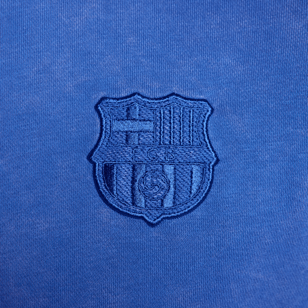Nike FC Barcelona Club Third Soccer French Terry Full-Zip Hoodie product image 3, provided for visual reference and product