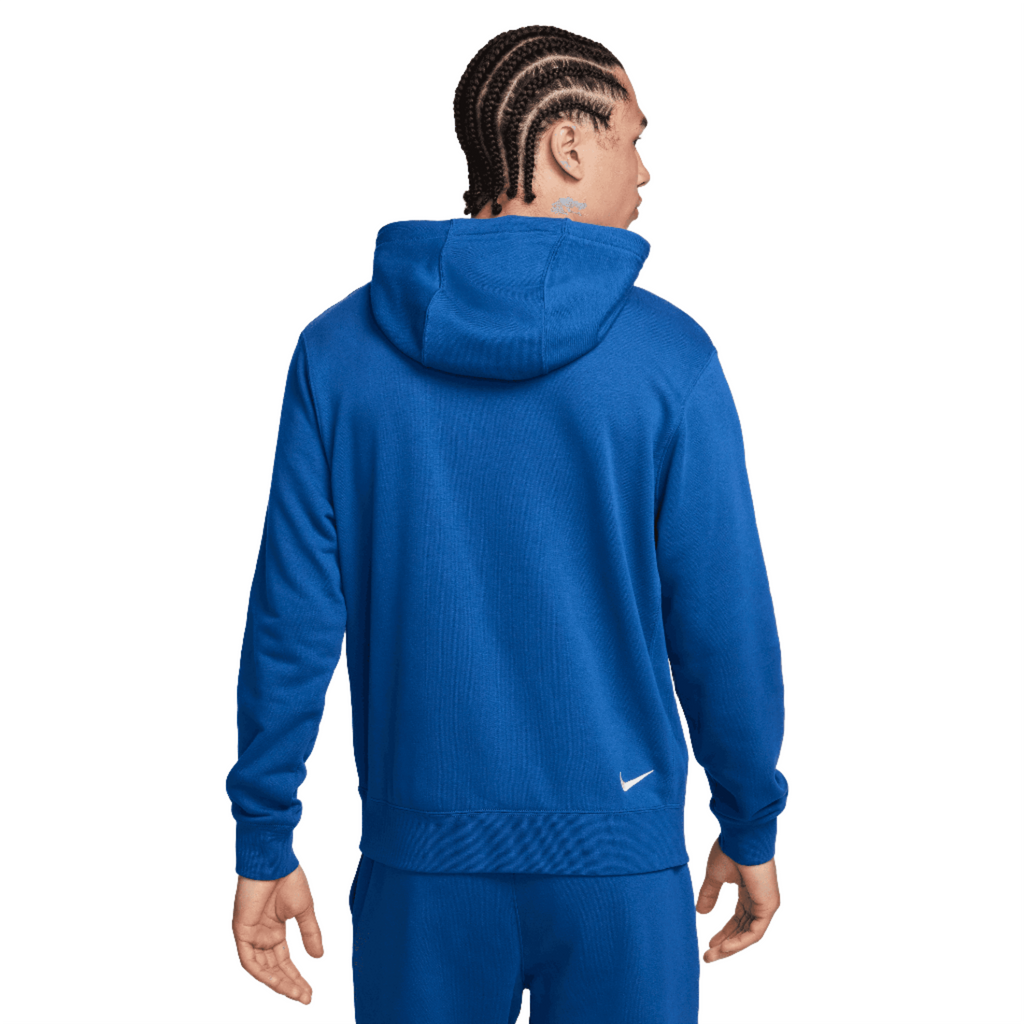 Nike Men Club América Fleece Pullover Hoodie-Blue product image 2, provided for visual reference and product detail review