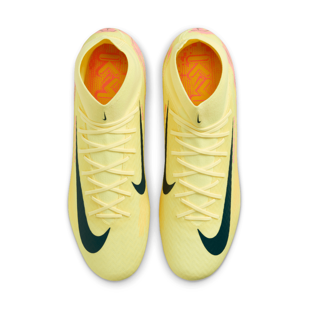 Nike Mercurial Superfly 10 Academy "Kylian Mbappé" FG (Youth)- LT Orange/Armory Navy product image 6, provided for visual