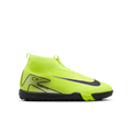 Nike Jr. Mercurial Superfly 10 Academy Little/Big Kids' TF-Volt/Black product image 1, provided for visual reference and