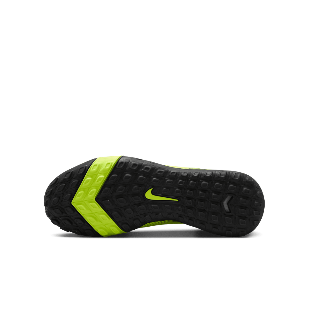 Nike Jr. Mercurial Superfly 10 Academy Little/Big Kids' TF-Volt/Black product image 6, provided for visual reference and