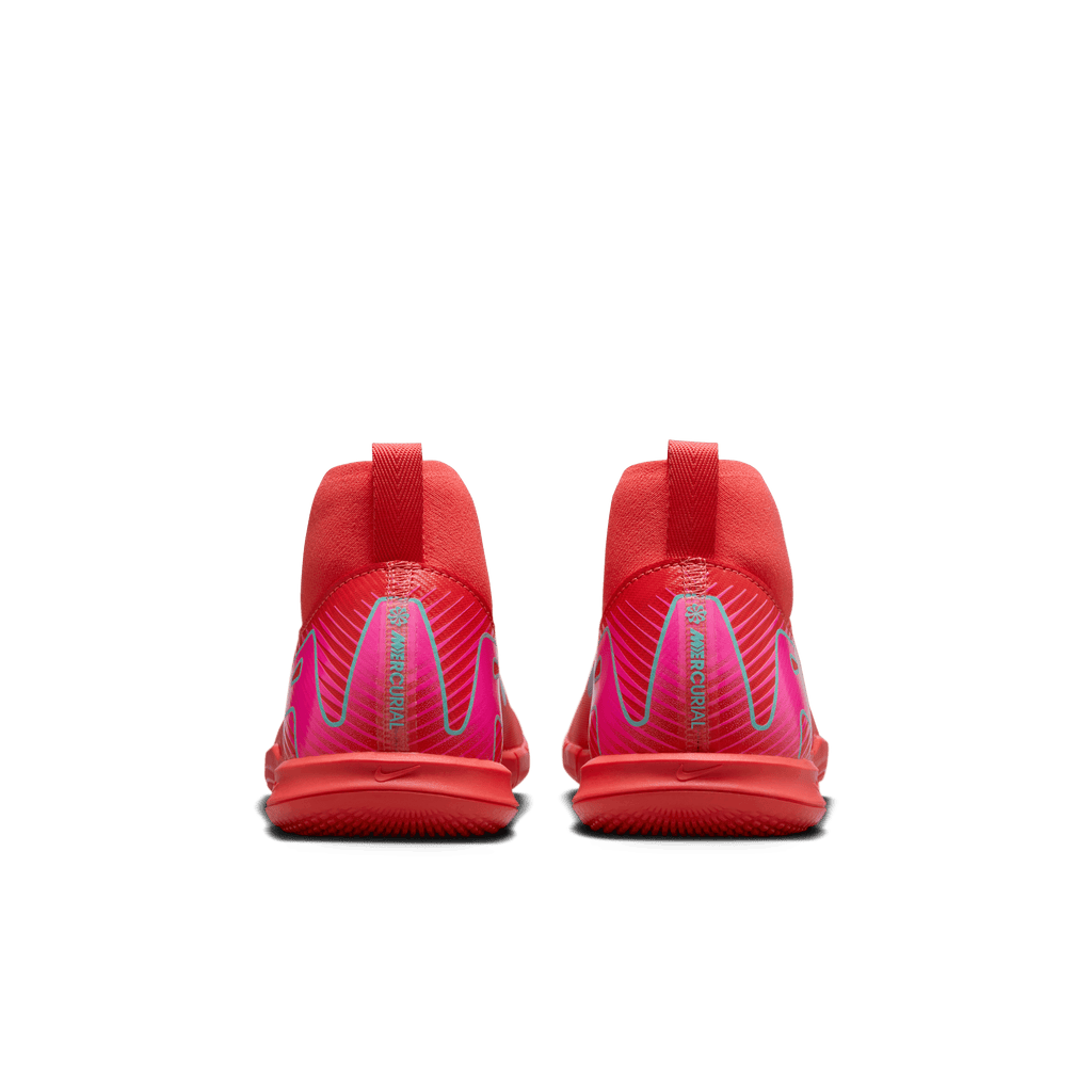 Nike Jr. Mercurial Superfly 10 Academy Indoor-Ember Glow/Aurora Green product image 3, provided for visual reference and