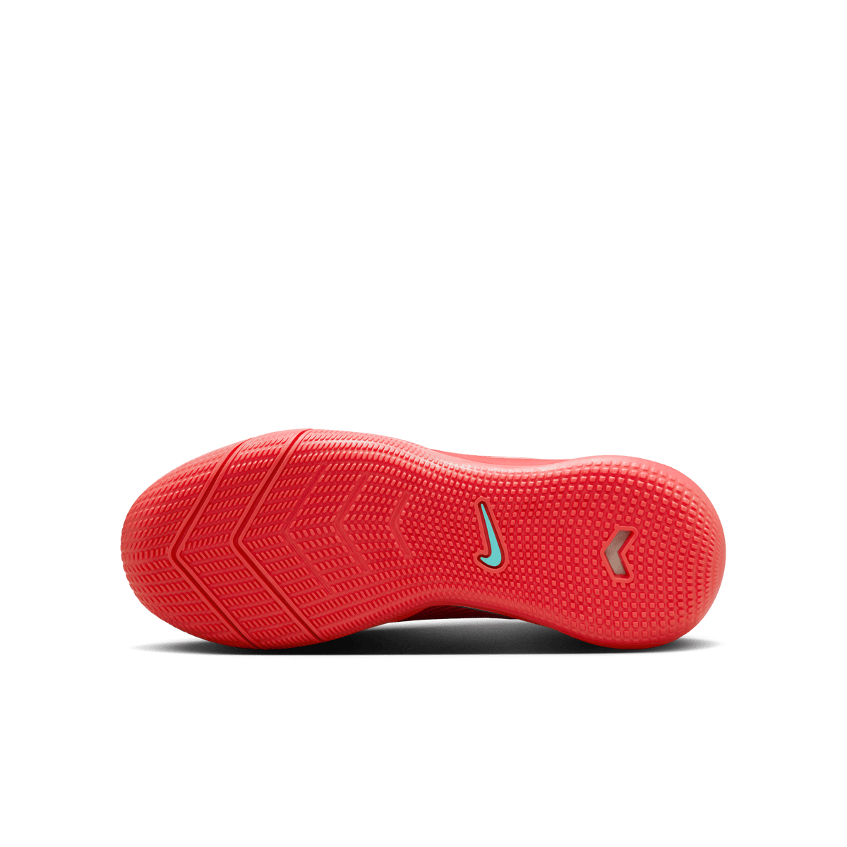 Nike Jr. Mercurial Superfly 10 Academy Indoor-Ember Glow/Aurora Green product image 6, provided for visual reference and