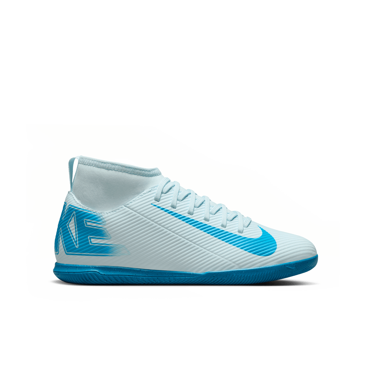 Nike Jr. Mercurial Superfly 10 Club IC - Glacier Blue/Blue Orbit product image 1, provided for visual reference and product