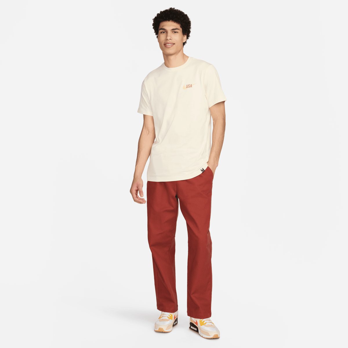 Nike USMNT Men Soccer T-Shirt product image 4, provided for visual reference and product detail review