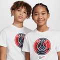Nike Paris Saint-Germain Big Kids' Soccer T-Shirt product image 1, provided for visual reference and product detail review