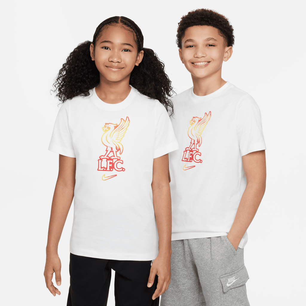 Nike Liverpool FC Big Kids' Soccer T-Shirt product image 3, provided for visual reference and product detail review