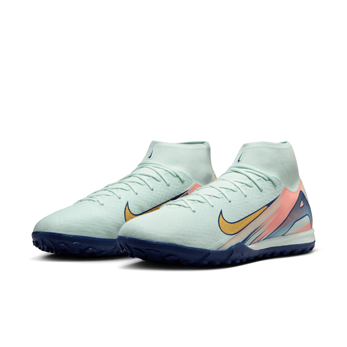Nike Superfly 10 Academy Mercurial Dream Speed TF-Barely Green/Mtlc Gold Coin product image 3, provided for visual reference