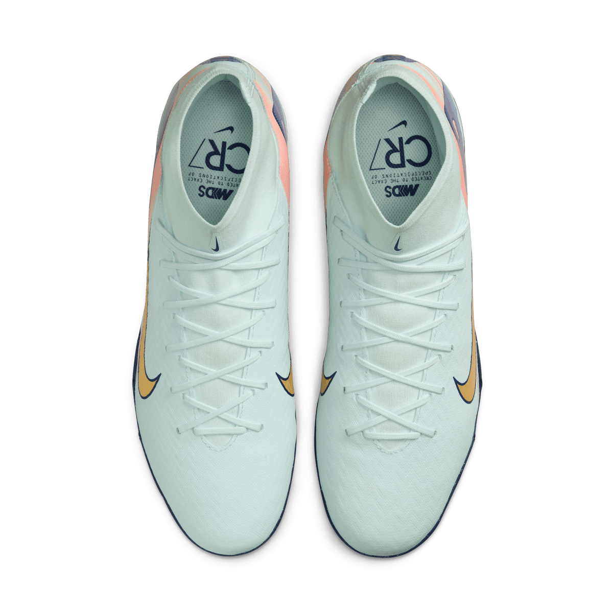 Nike Superfly 10 Academy Mercurial Dream Speed TF-Barely Green/Mtlc Gold Coin product image 5, provided for visual reference