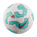 Nike Pitch Soccer Ball-White/Aurora Green/Ember Glow product image 1, provided for visual reference and product detail review