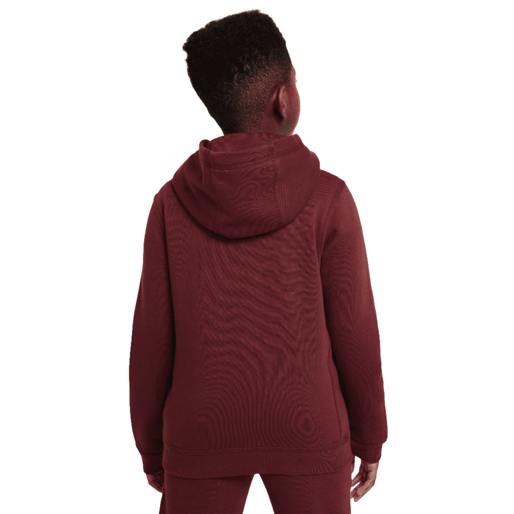 Nike Youth Liverpool F.C Fleece Pullover Soccer Hoodie product image 2, provided for visual reference and product detail