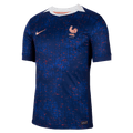 Nike Men France FFF Stadium Home Dri-FIT Soccer Replica Jersey 2025 product image 1, provided for visual reference and