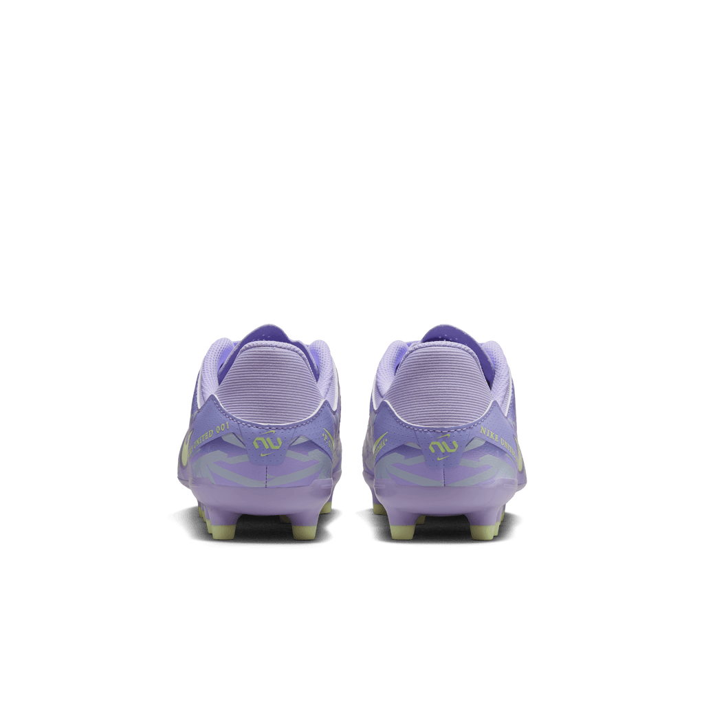 Nike United Jr. Tiempo Legend 10 Academy-Purple Agate/Barely Volt product image 3, provided for visual reference and product