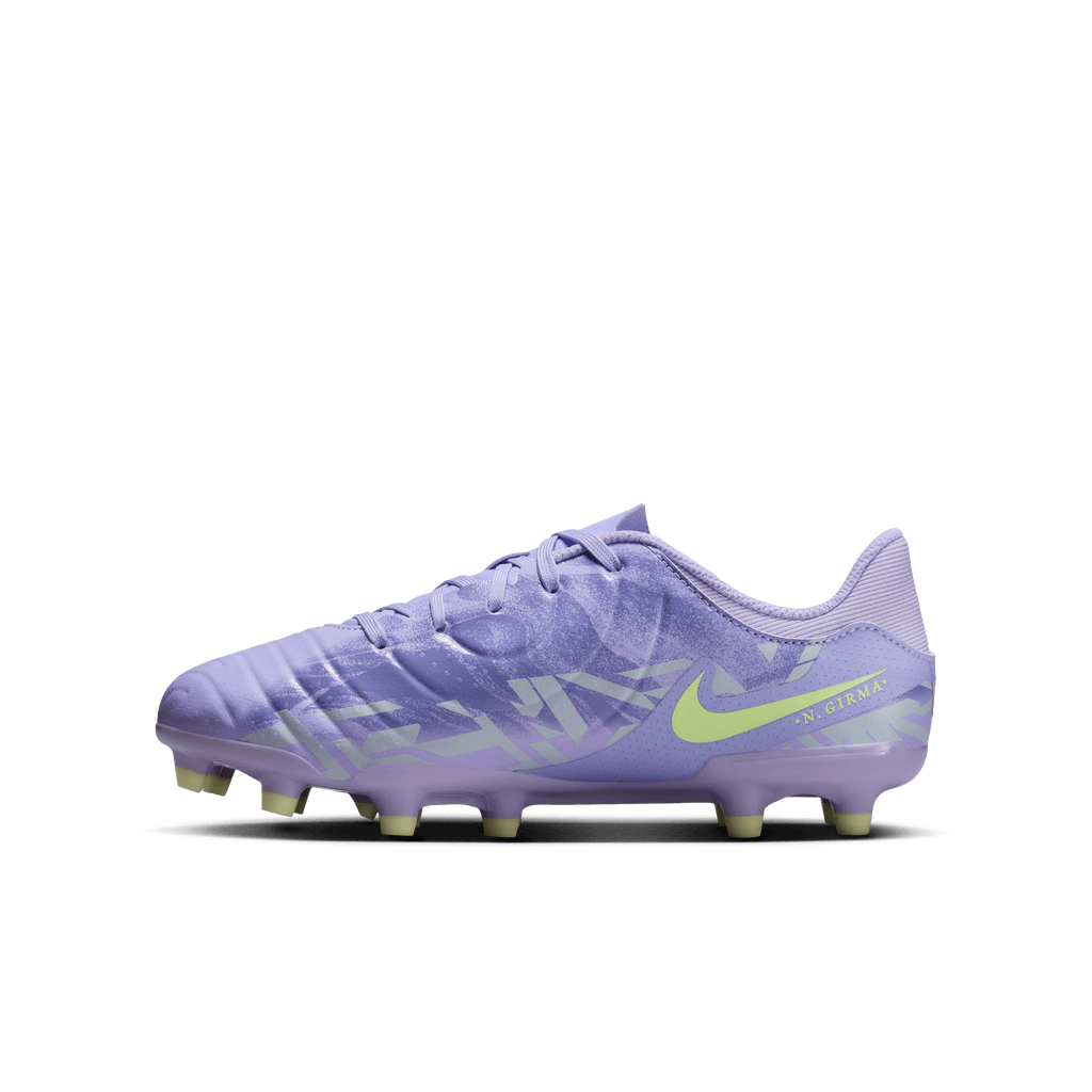Nike United Jr. Tiempo Legend 10 Academy-Purple Agate/Barely Volt product image 2, provided for visual reference and product