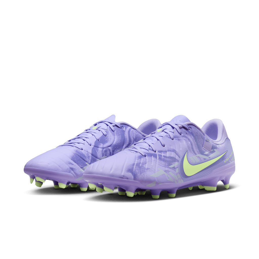 Nike United Tiempo Legend 10 Academy-Purple Agate/Barely Volt product image 3, provided for visual reference and product
