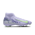 Nike Youth United Mercurial Superfly 10 Academy-Purple Agate/Barely Volt product image 1, provided for visual reference and