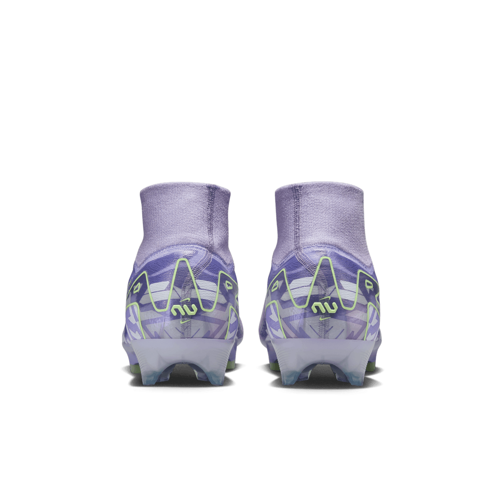 Nike Youth United Mercurial Superfly 10 Elite-Purple Agate/Barely Volt product image 4, provided for visual reference and