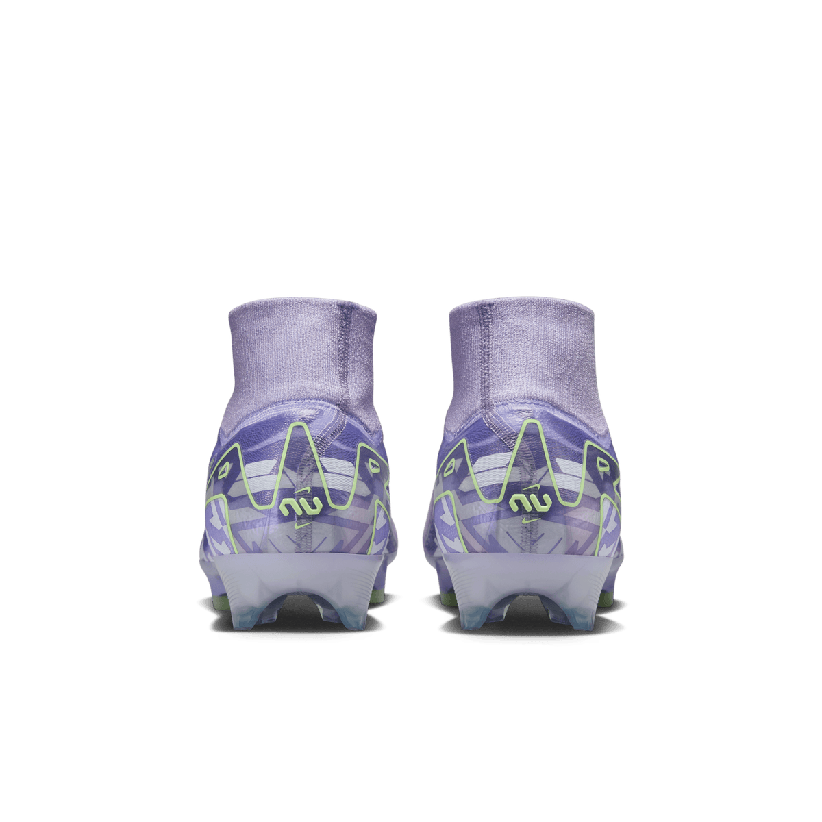 Nike Youth United Mercurial Superfly 10 Elite-Purple Agate/Barely Volt product image 4, provided for visual reference and