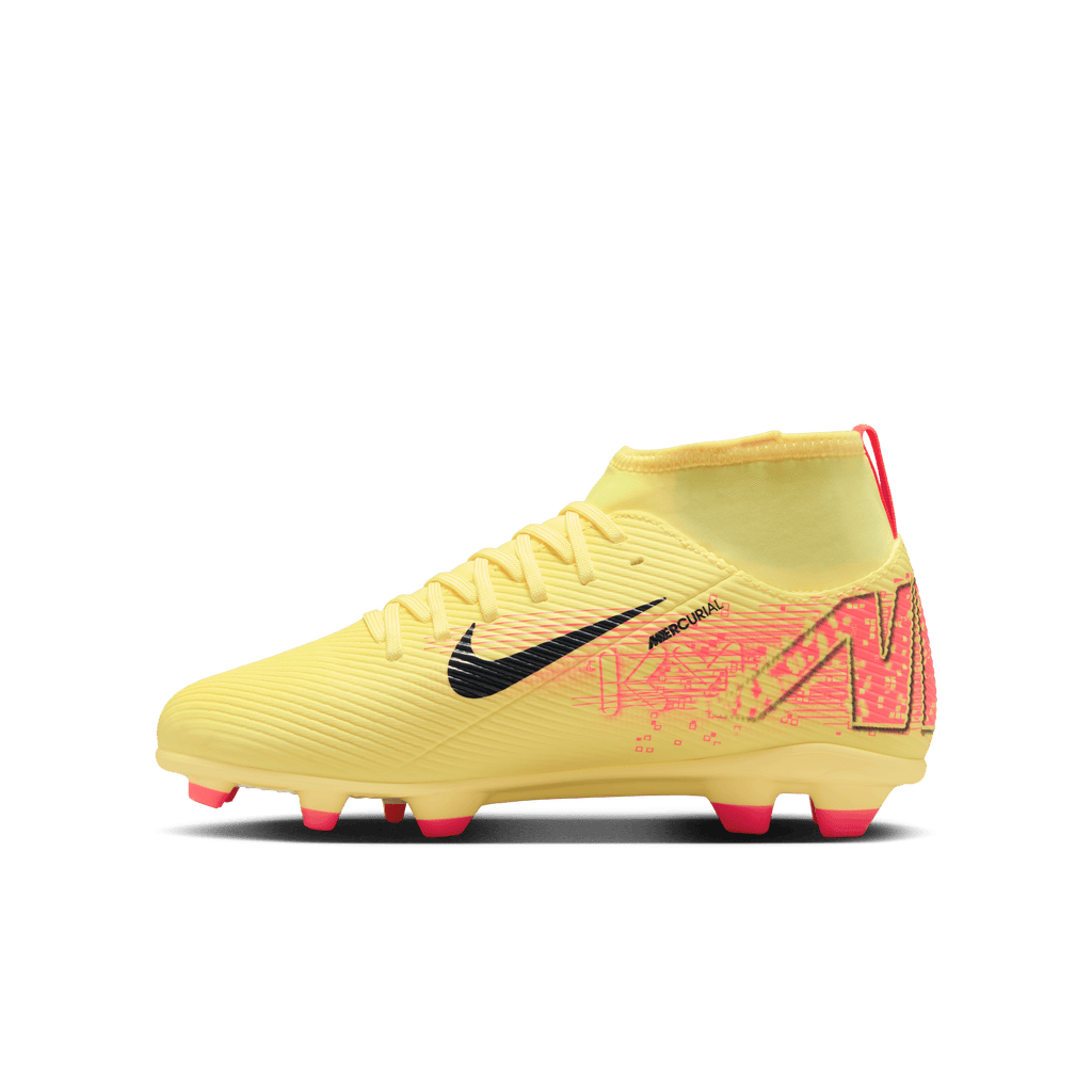 Nike Jr. Mercurial Superfly 10 Club "Kylian Mbappé" FG/Mg - Lt Laser Orange/Armory Navy product image 2, provided for visual