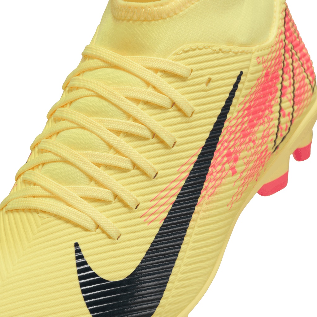 Nike Jr. Mercurial Superfly 10 Club "Kylian Mbappé" FG/Mg - Lt Laser Orange/Armory Navy product image 6, provided for visual