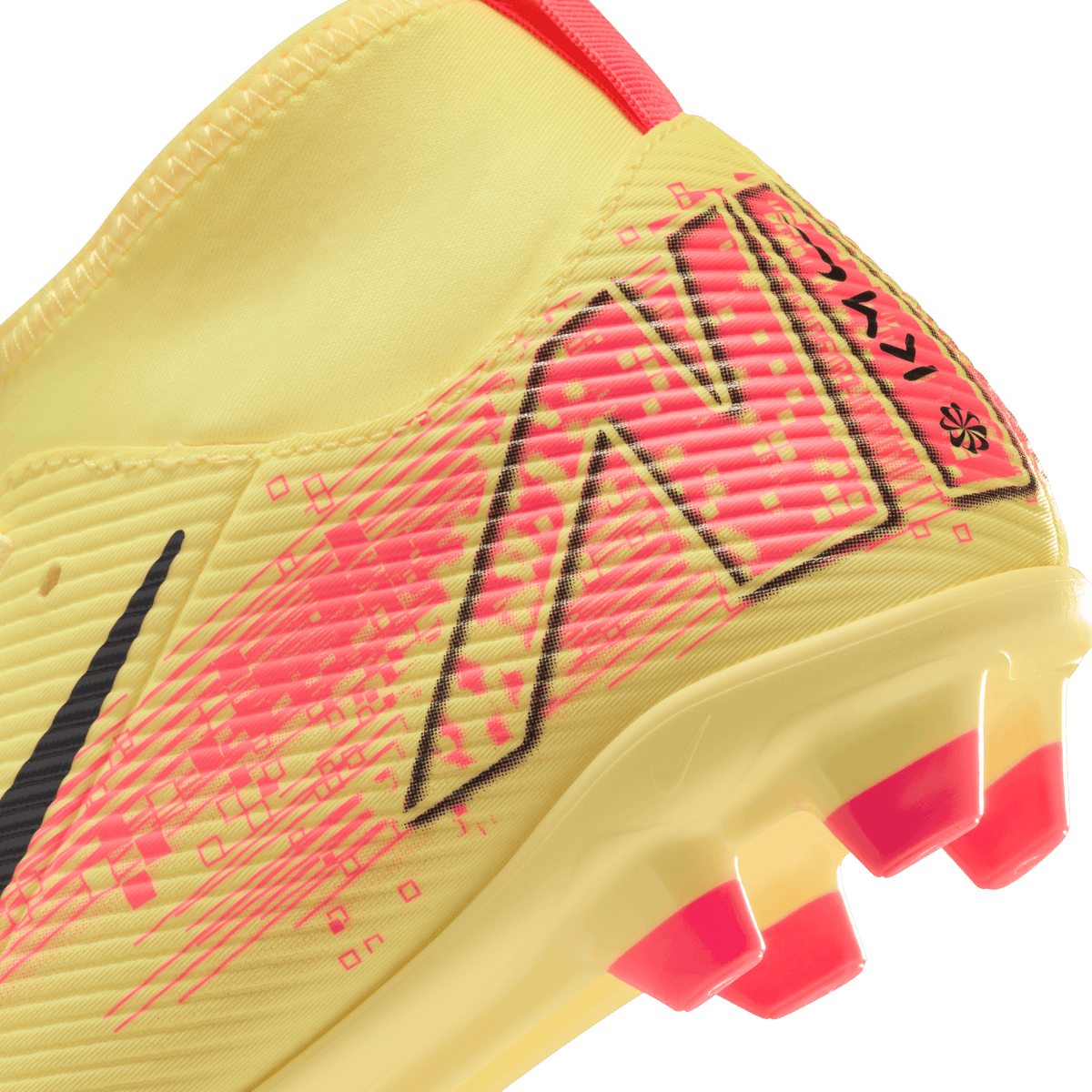 Nike Jr. Mercurial Superfly 10 Club "Kylian Mbappé" FG/Mg - Lt Laser Orange/Armory Navy product image 7, provided for visual